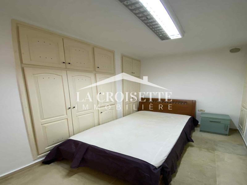 Rez-de-jardin meublé S+2 aux Jardins de L'aouina